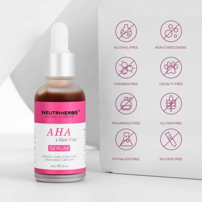 AHA Serum For Exfoliating & Smoothing Skin - Image 13
