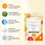 Glowing Vitamin C Facial Mask For Nourishing Skin And Reducing Redness - Image 2