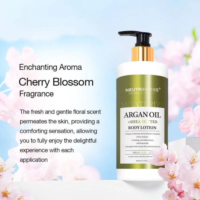 Argan Oil Body Lotion With Shea Butter For Deeply Moisture - Image 6
