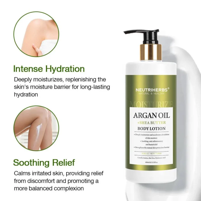 Argan Oil Body Lotion With Shea Butter For Deeply Moisture - Image 7