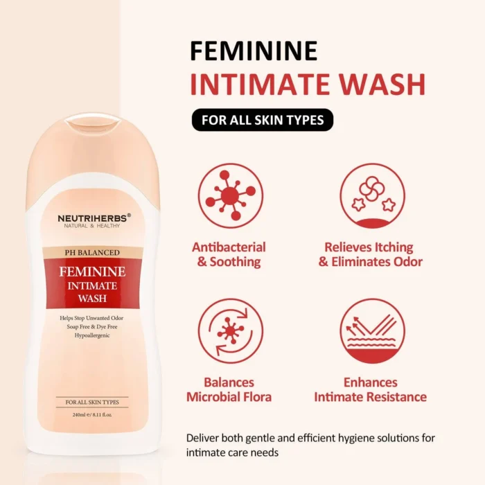 Hypoallergenic PH Balanced Daily Feminine Wash - Image 7