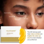 24 Karat Gold Collagen Eye Patch For Anti-Wrinkles | 5 Pairs - Image 9