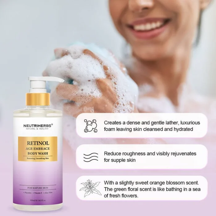 Age Embrace Retinol Body Wash - Image 6