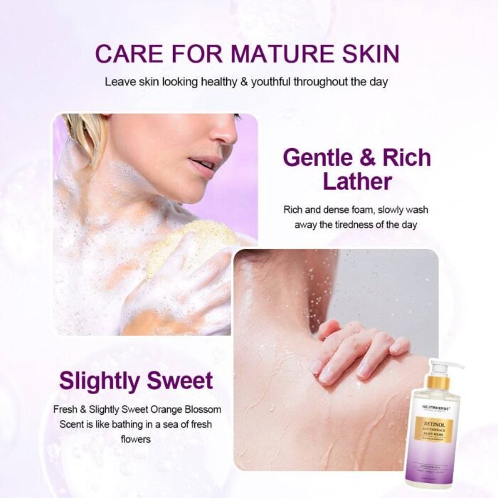 Age Embrace Retinol Body Wash - Image 7