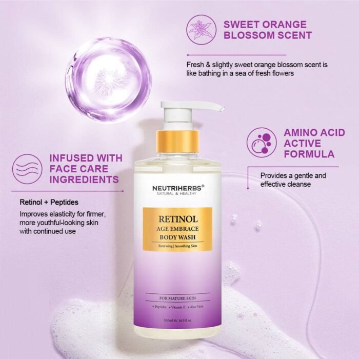 Age Embrace Retinol Body Wash - Image 9