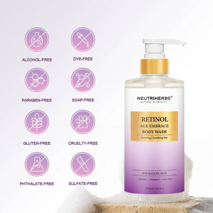 Age Embrace Retinol Body Wash - Image 4