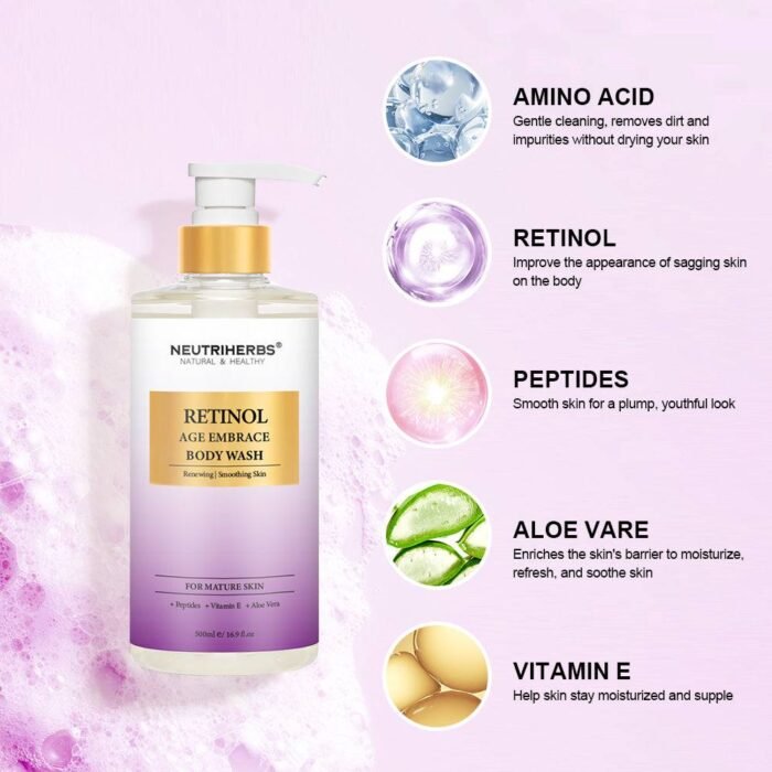 Age Embrace Retinol Body Wash - Image 2