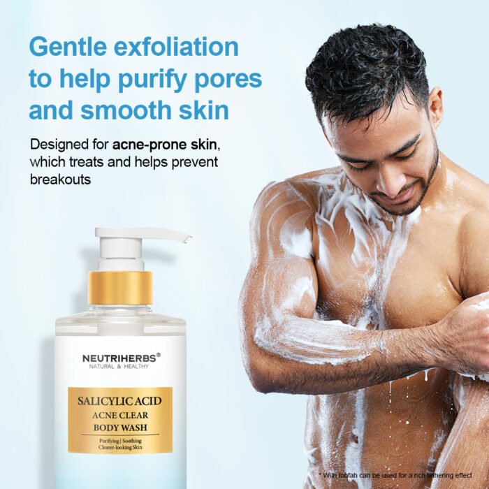 Acne Clear Salicylic Acid Body Wash - Image 5