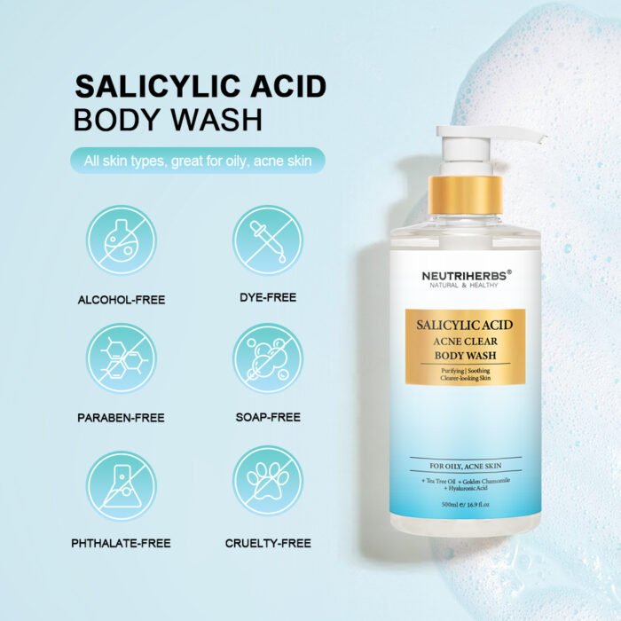 Acne Clear Salicylic Acid Body Wash - Image 9