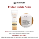 Vitamin E Gentle Facial Cleanser For Intense Nourishing - Image 10