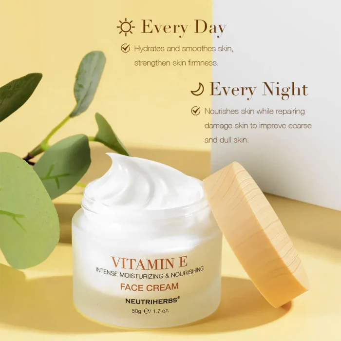 Vitamin E Cream For Intense Nourishing Formula - Image 6