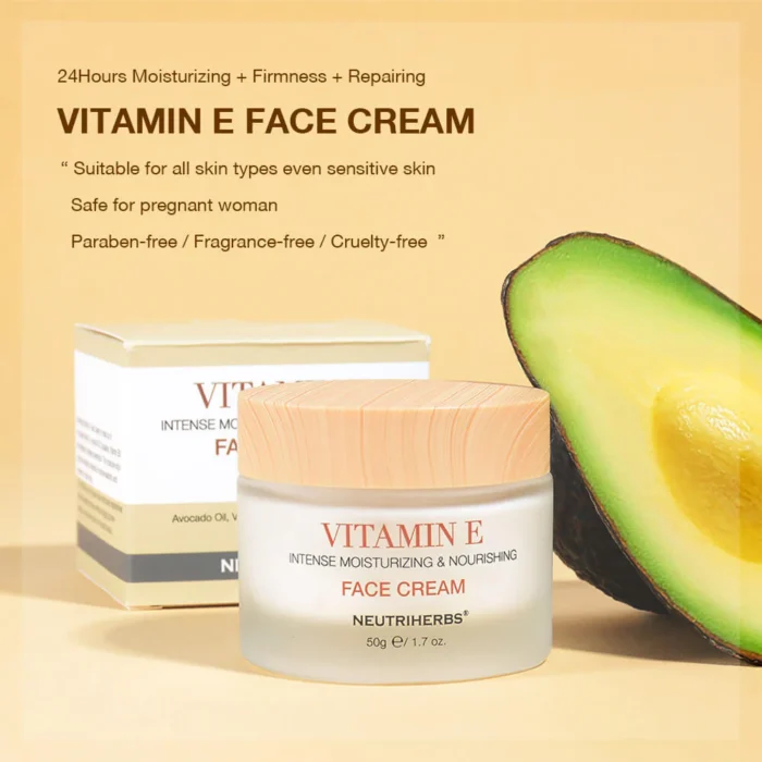 Vitamin E Cream For Intense Nourishing Formula - Image 5