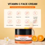 Vitamin C Brightening and Glow Cream For Antioxidant And Skin Radiant - Image 9