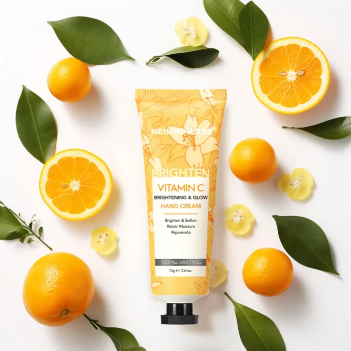 Vitamin C Hand Cream With Cherry Blossom Scent - Image 2