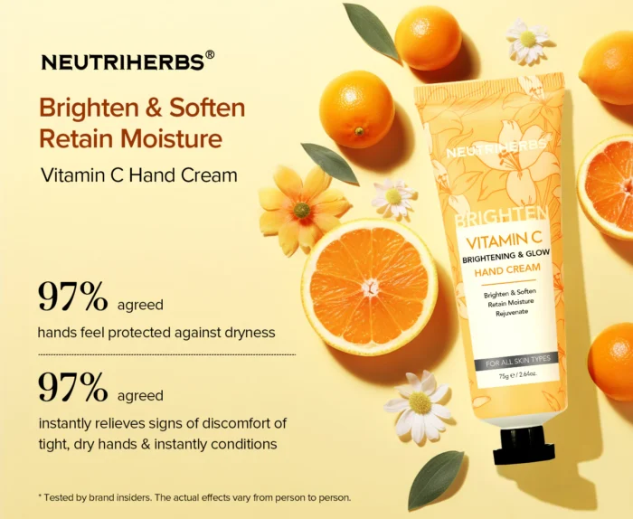 Vitamin C Hand Cream With Cherry Blossom Scent - Image 11
