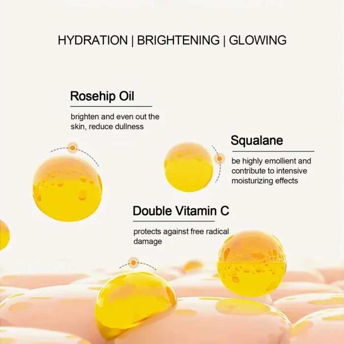 Vitamin C Instantly Nourishes Face Oil For Skin Glowing - Image 4